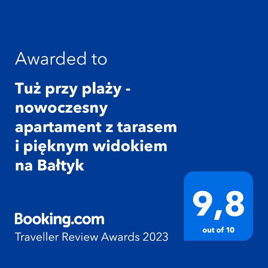 מיילנו Tuz Przy Plazy - Nowoczesny Apartament Z Tarasem I Pieknym Widokiem Na Baltyk מראה חיצוני תמונה